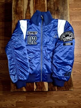 Steve Aoki's DIM MAK/One-Piece Collab Men's -ZORO- Bomber Jacket